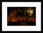 Moonlit Market, 1874 by Johann Mongels Culverhouse