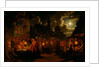 Moonlit Market, 1874 by Johann Mongels Culverhouse