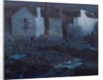 Moonlight, Mills at Pont Aven, c.1900 by Gaines Ruger Donoho