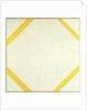 Lozenge Composition with Four Yellow Lines, 1933 by Piet Mondrian