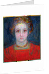 Portrait of a Girl in Red, c.1908-09 by Piet Mondrian