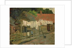 Farmhouse with Wash on the Line, c.1898 by Piet Mondrian