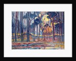 Woods near Oele, 1908 by Piet Mondrian