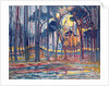 Woods near Oele, 1908 by Piet Mondrian