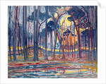 Woods near Oele, 1908 by Piet Mondrian