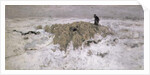 Flock of Sheep in the Snow by Anton Mauve