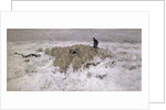 Flock of Sheep in the Snow by Anton Mauve