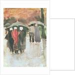 In the Rain, 1882 by Vincent van Gogh