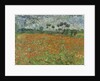 Field of Poppies, Auvers-sur-Oise, 1890 by Vincent van Gogh