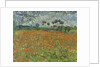 Field of Poppies, Auvers-sur-Oise, 1890 by Vincent van Gogh