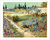 The Garden at Arles, 1888 by Vincent van Gogh