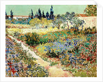 The Garden at Arles, 1888 by Vincent van Gogh