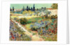 The Garden at Arles, 1888 by Vincent van Gogh