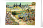 The Garden at Arles, 1888 by Vincent van Gogh