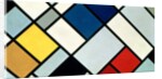Contra-Composition of Dissonances, XVI, 1925 by Theo van Doesburg