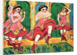 Czardas Dancers, 1908-20 by Ernst Ludwig Kirchner