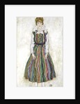 Portrait of Edith Schiele, the artist's wife, 1915 by Egon Schiele