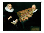 Couple at the Clavichord, 1648 by Jan Barendsz. Muyckens