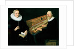 Couple at the Clavichord, 1648 by Jan Barendsz. Muyckens
