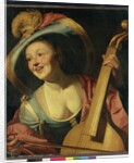 The Viola da Gamba Player by Dutch School