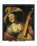 The Viola da Gamba Player by Dutch School