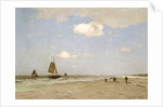 Beach scene, 1887 by Johannes Hendrik Weissenbruch