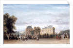 The Luxembourg Gardens, 1849 by Charles Rochussen