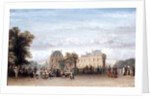 The Luxembourg Gardens, 1849 by Charles Rochussen