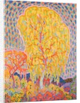 Autumn tree by Leo Gestel