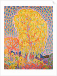 Autumn tree by Leo Gestel