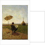 The painter P.J.C. Gabriel by Jacob Coenraad Ritsema