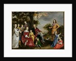 Portrait of W. van der Kerckhoven and his family, 1652 by Jan Mytens or Mijtens