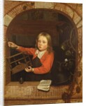 Young Boy with a Birdcage by Jan Adriansz van Staveren