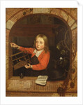 Young Boy with a Birdcage by Jan Adriansz van Staveren