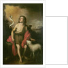 St. John with a Lamb by Bartolome Esteban Murillo