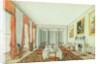 The Dining Room at Aynhoe, 23 January 1835 by Lili Cartwright