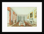 The Dining Room at Aynhoe, 23 January 1835 by Lili Cartwright