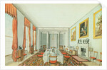 The Dining Room at Aynhoe, 23 January 1835 by Lili Cartwright
