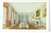 The Dining Room at Aynhoe, 23 January 1835 by Lili Cartwright