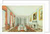 The Dining Room at Aynhoe, 23 January 1835 by Lili Cartwright