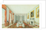 The Dining Room at Aynhoe, 23 January 1835 by Lili Cartwright