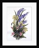 Bluebell posy with cowslips, dogroses and lily by Nell Hill