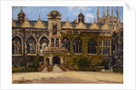 Oriel College by J. Edward Homerville Hague