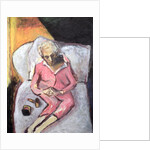 Woman with Lipstick by Julie Held