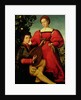 Venetian Lady and Lute Player by Italian School