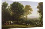 Landscape with Erminia in Discourse with the Old Man and his Sons by Claude Lorrain