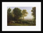 Landscape with Erminia in Discourse with the Old Man and his Sons by Claude Lorrain