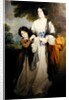 Juliana, Countess of Leicester with her eldest child Lady Julia Coke by Francis Grant