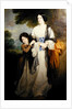 Juliana, Countess of Leicester with her eldest child Lady Julia Coke by Francis Grant
