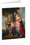 Return of the holy family from Egypt by Peter Paul Rubens